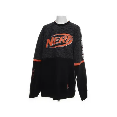 Collegetröja (Svart, Flerfärgad) från Nerf Bomull