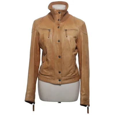 Jacket (Brown) from Oakwood Acrylic, Cotton, Polyester, Viscose