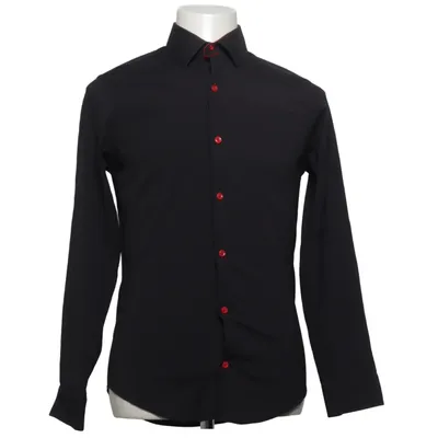 Shirt (Zwart, Rood) van Rusty Neal Katoen, Elastaan, Polyester