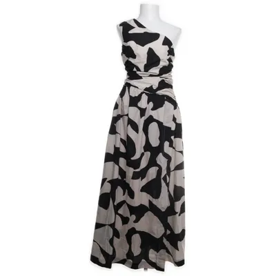 Maxi dress (White, Black) from Abercrombie & Fitch Cotton, Polyester