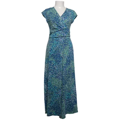 Maxi dress (Blue, Green, White, Multicolored) from Lands' End Cotton, Elastane, Modal