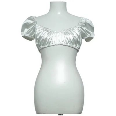 Chemisier Dirndl (Blanc) de NLY One Élasthane, Polyester