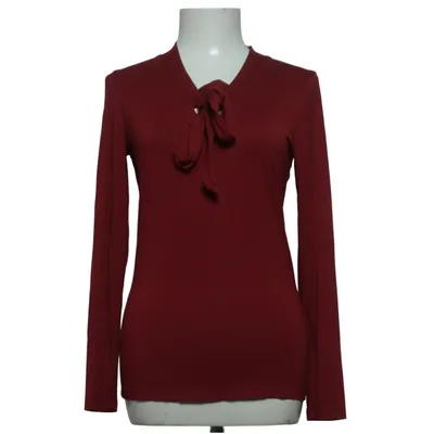 Pussy bow blouse (Red) from Soyaconcept Elastane, Lyocell