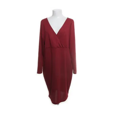 Dress (Red) from Shein Curve Cotton, Polyester, Elastane