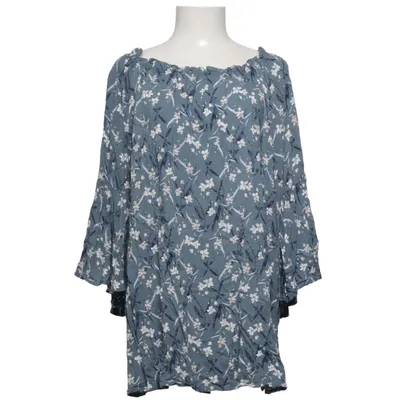Blouse (Bleu, Multicolore) de Ulla Popken Viscose