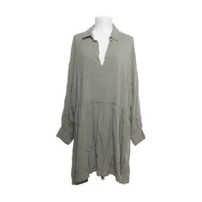 Skjortklänning (Grön) från L.O.G.G by H&M Bomull, Viskos