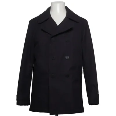 Pea coat (Black) from Camplin Polyamide, Polyester, Wool