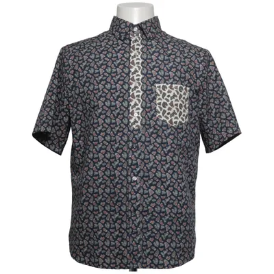 Chemise à manches courtes (Bleu, Multicolore) de Crooks & Castles Coton