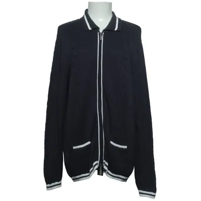 Cardigan (Noir, Blanc) de Peter Hahn Coton