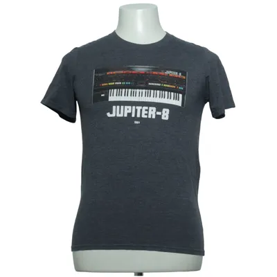T-shirt (Grå) från Roland Bomull, Polyester, Viskos