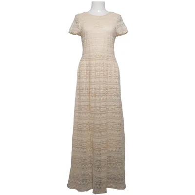 Robe longue (Beige) de Ichi Coton, Polyamide