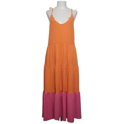 Långklänning (Orange, Rosa) från Hängmatta Elastan, Polyester, Viskos