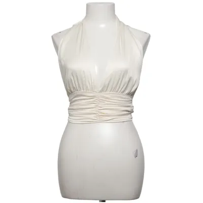 Halter neck top (Beige) from Bik Bok Recycled polyester