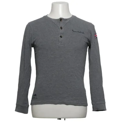 Henley shirt (Gray) from Bondelid Cotton