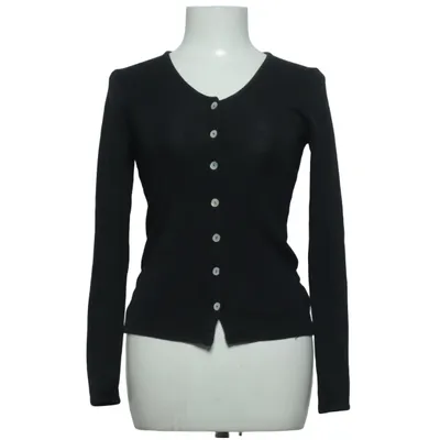 Cardigan (Noir) de Engel Soie, Laine