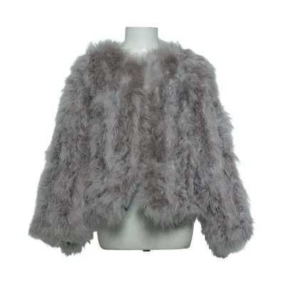 Fjäderjacka (Grå) från Pello Bello Bomull, Fjädrar, Polyester