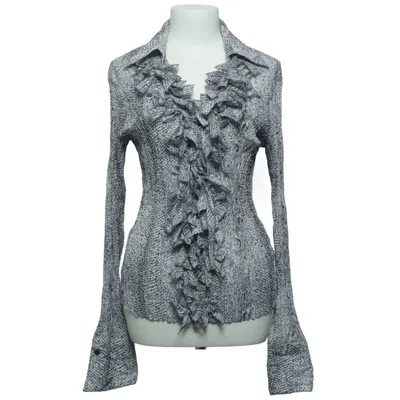 Blouse (Zwart, Wit) van Blanc Nature