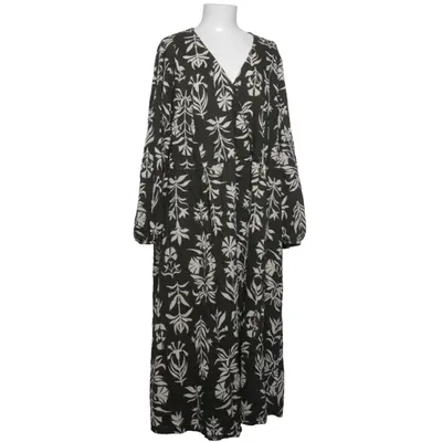 Långklänning (Grön, Vit, Flerfärgad) från H&M Bomull, Viskos