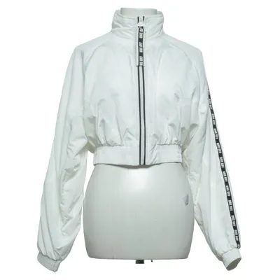 Bomberjakke (Hvid, Sort) fra Bershka_BSKGIRL Polyester