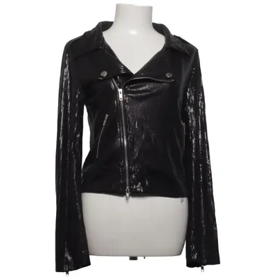 Bikerjack (Zwart, Zilver) van 3 Suisses Collection Katoen, Elastaan, Polyester