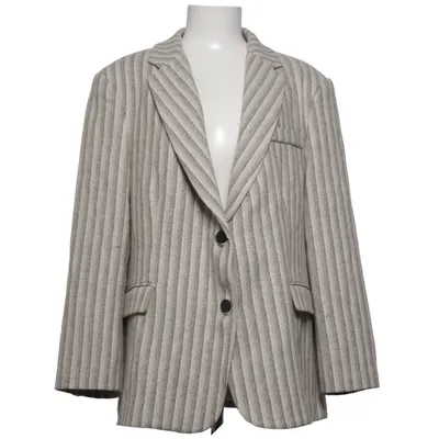 Blazer (Beige, Gris) de ELEH Polyester, Laine