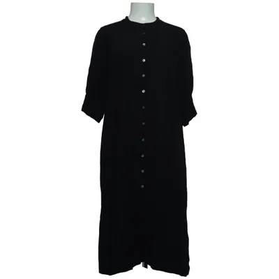 Shirt dress (Black) from Milook Viscose
