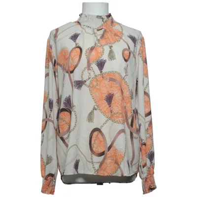 Blus (Beige, Orange, Brun) från Sophia Elastan, Polyester, Viskos
