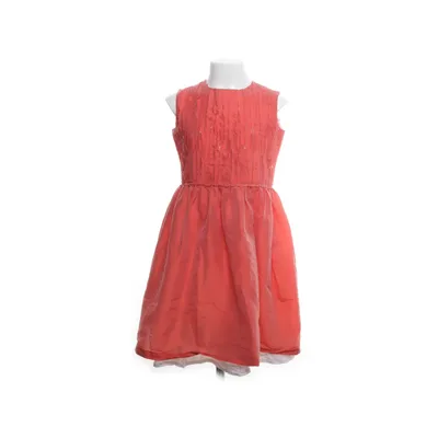 Jurk (Rood) van Il Gufo Katoen, Polyester, Zijde