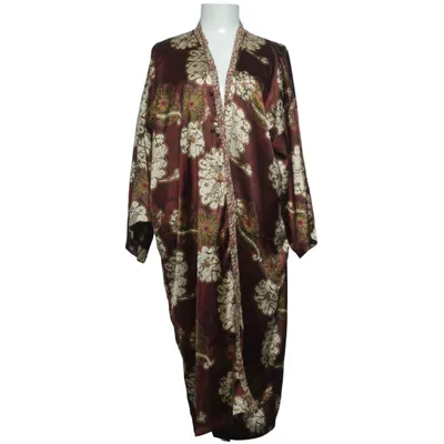 Kimono (Brown, Multicolored) from TurQuoise Cotton, Polyester
