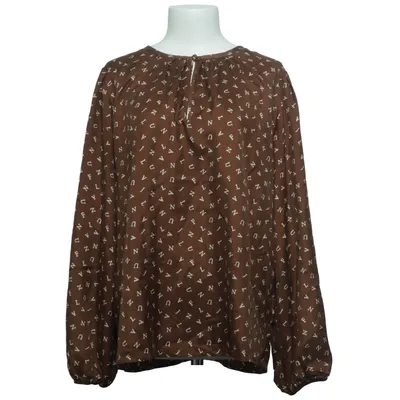 Bluse (Braun) von Naja Lauf Seide