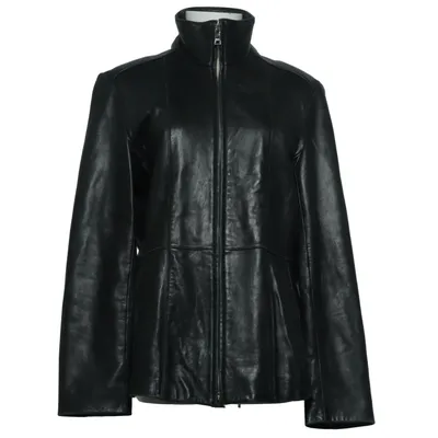 Veste en cuir (Noir) de Andrew Marc Acétate, Cuir