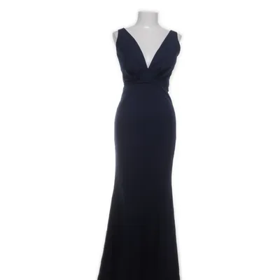Robe longue (Bleu) de Jarlo Élasthane, Polyester