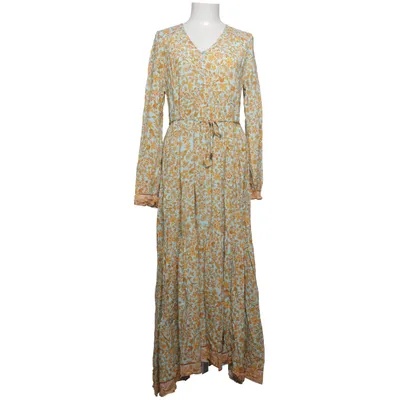 Maxi jurk (Blauw, Geel, Meerkleurig) van Jaase Viscose
