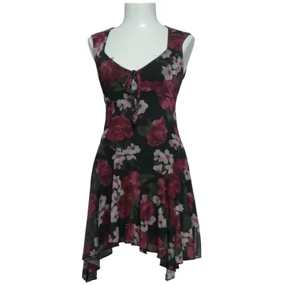 Jurk (Zwart, Roze, Meerkleurig) van Urban Outfitters Elastaan, Polyester