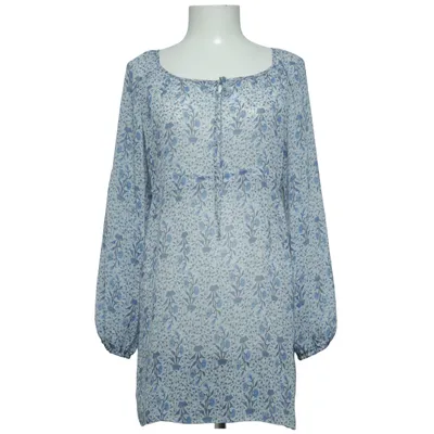 Blouse (Bleu, Blanc) de Cotonel Polyester