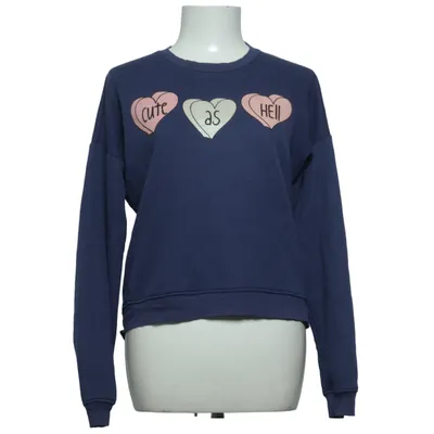 Sweatshirt (Bleu) de Zoe Karssen Coton, Polyester