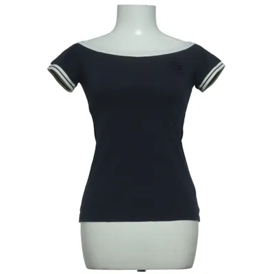 T-shirt (Blauw, Wit) van Marina Yachting Katoen, Elastaan