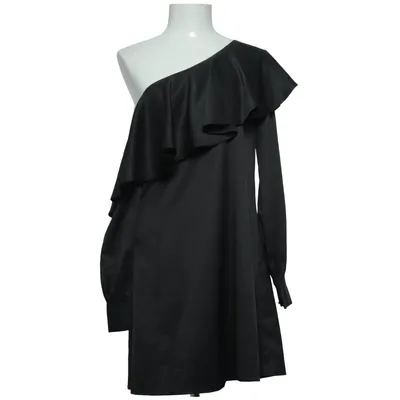 Jurk (Zwart) van Fashion Union Elastaan, Polyester