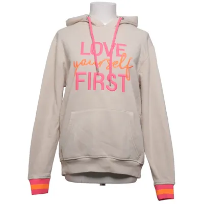 Sweat à capuche (Beige, Multicolore) de Zwillingsherz Coton, Polyester