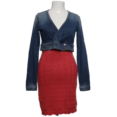 Veste en jean (Rouge, Bleu) de Nolita Coton, Polyamide, Viscose, Laine
