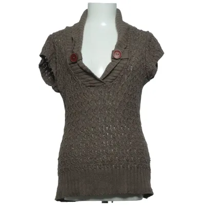 Haut (Marron) de Jane Norman Acrylique, Coton, Polyamide
