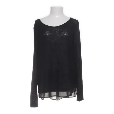 Lange mouwen shirt (Zwart) van Gibson Polyester, Viscose