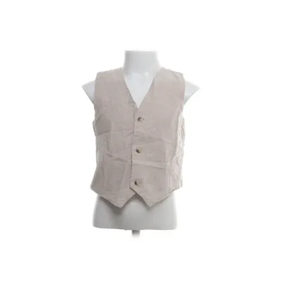 Kostuumgilet (Beige) van H&M Katoen, Linnen
