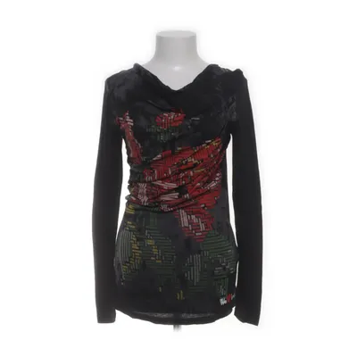 Långärmad t-shirt (Svart, Röd, Flerfärgad) från Desigual Bomull, Viskos