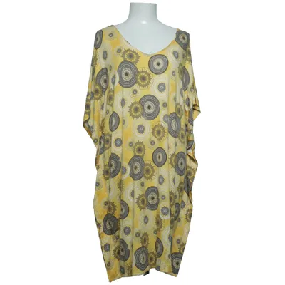 Robe (Jaune, Marron, Blanc) de Pure Instinct Élasthane, Lyocell