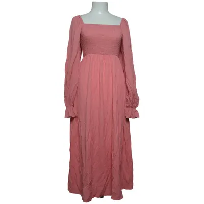 Robe longue (Rose) de Ellos Élasthane, Polyester, Viscose