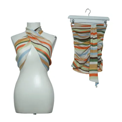 Top (Blue, Orange, Green) from ASOS Design Polyester