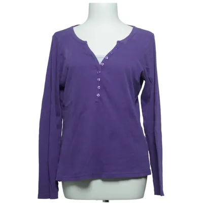 Henley T-shirt (Lilla) fra Paprika Bomuld