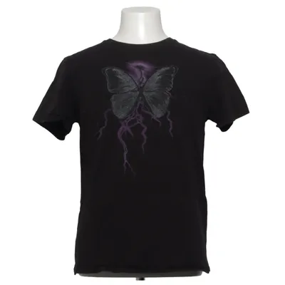 T-shirt (Svart, Lila) från Closet London Bomull