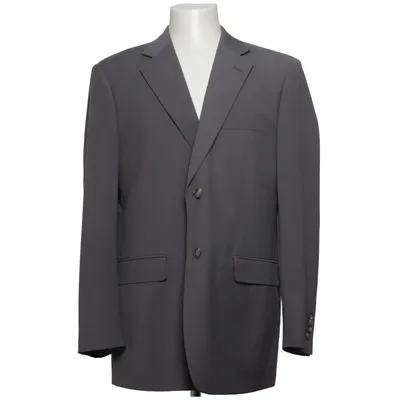 Blazer (Gray) from Ted Lapidus Polyester, Wool